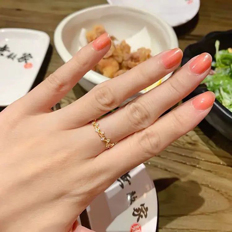 Luxury S925 Sterling Silver Fashion Ring