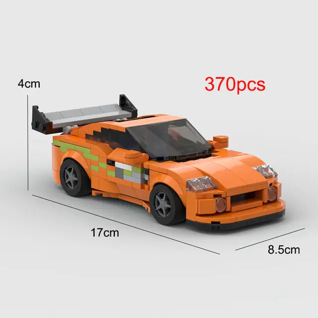 Supra Sports Car Building Blocks