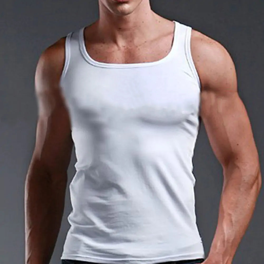 Men's Solid Colored Tank Top