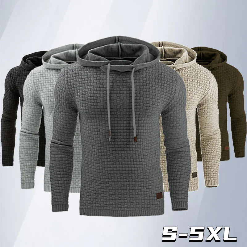Men's Slim Fit Drawstring Hoodies