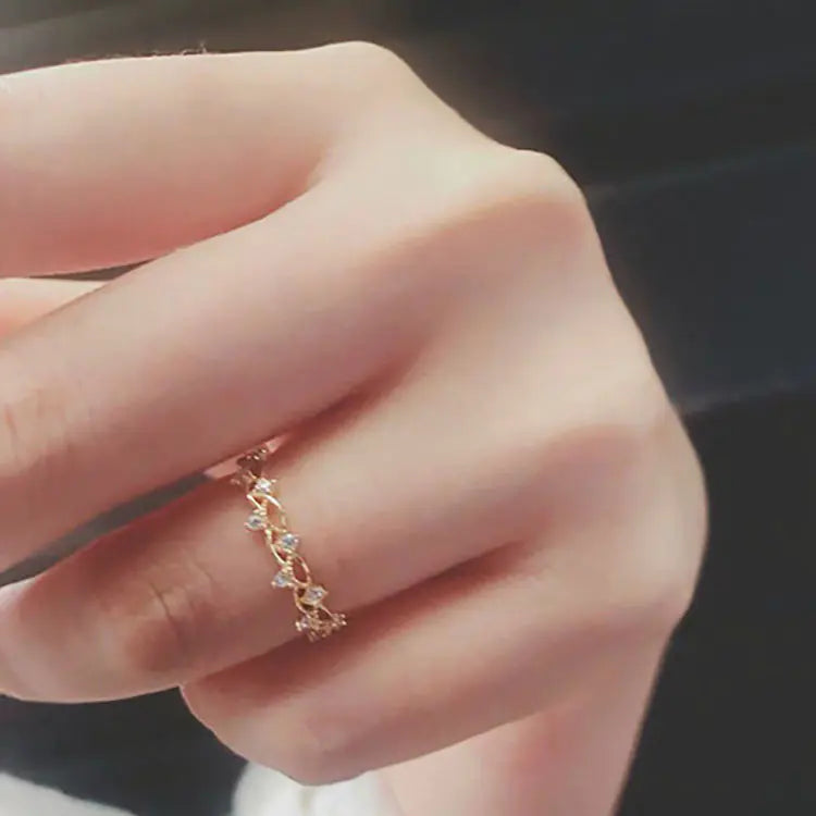 Luxury S925 Sterling Silver Fashion Ring