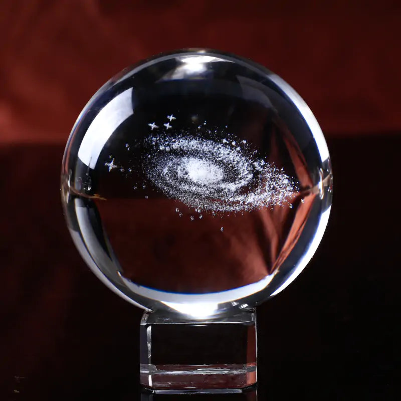 Miniature Galaxy 3D Crystal Ball