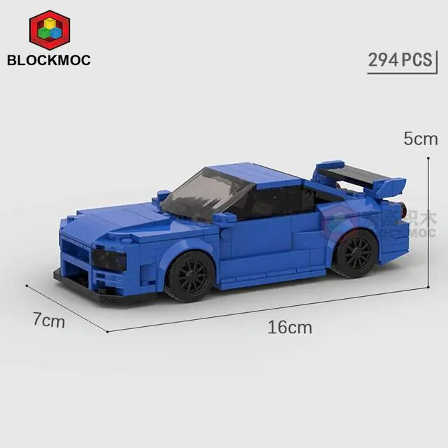 Nissan Fast & Furious Building Blocks
