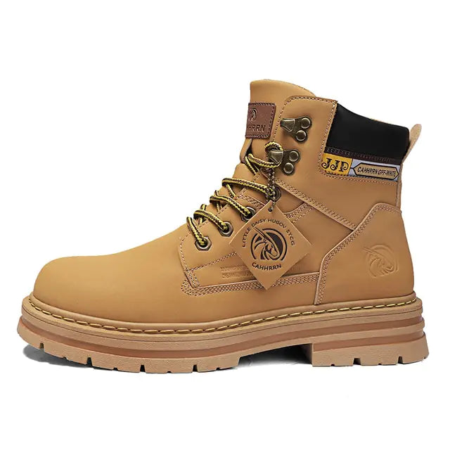 Men's High Top Leather Boots