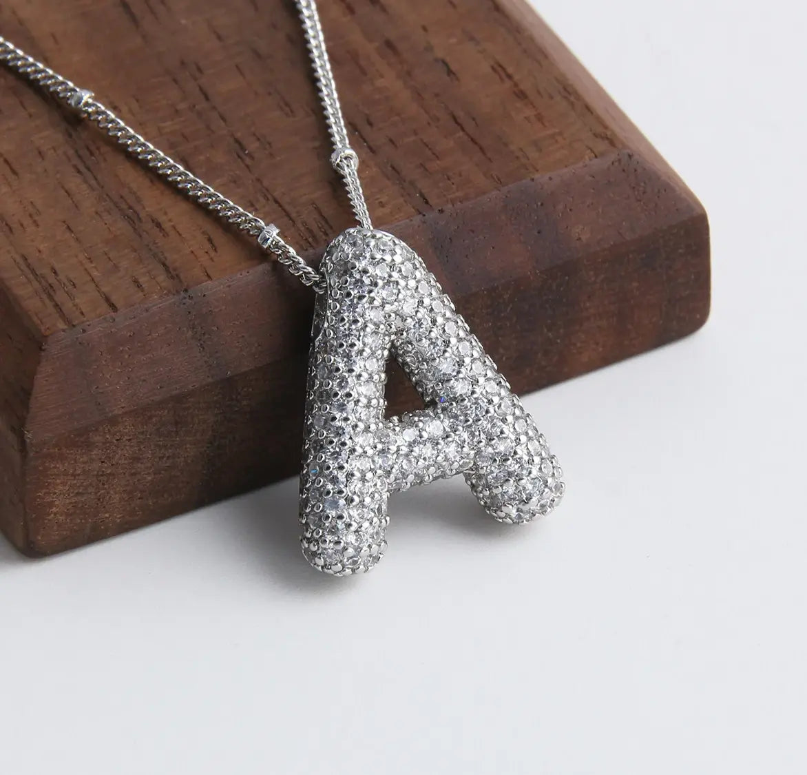 Bubble Letter Necklace