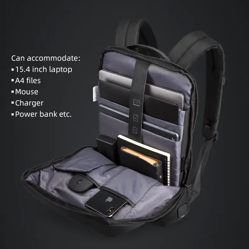 Waterproof Ultralight Backpack with Charging Port