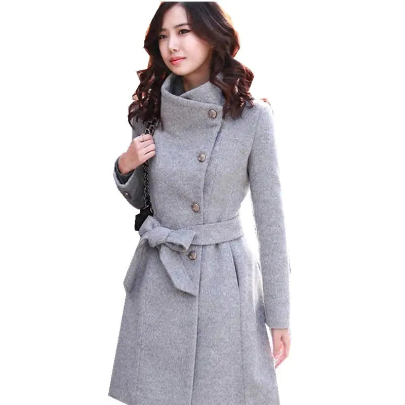 Women's Long Cashmere Coat