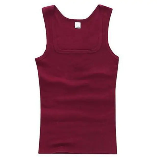 Men's Solid Colored Tank Top