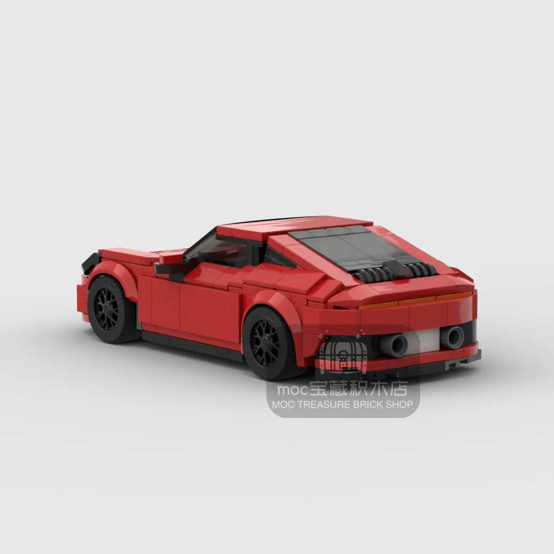 Porsche Carrera Racecar Building Blocks