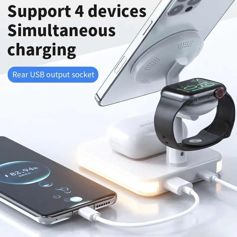 3 In 1 Magnetic Wireless Charging Stand