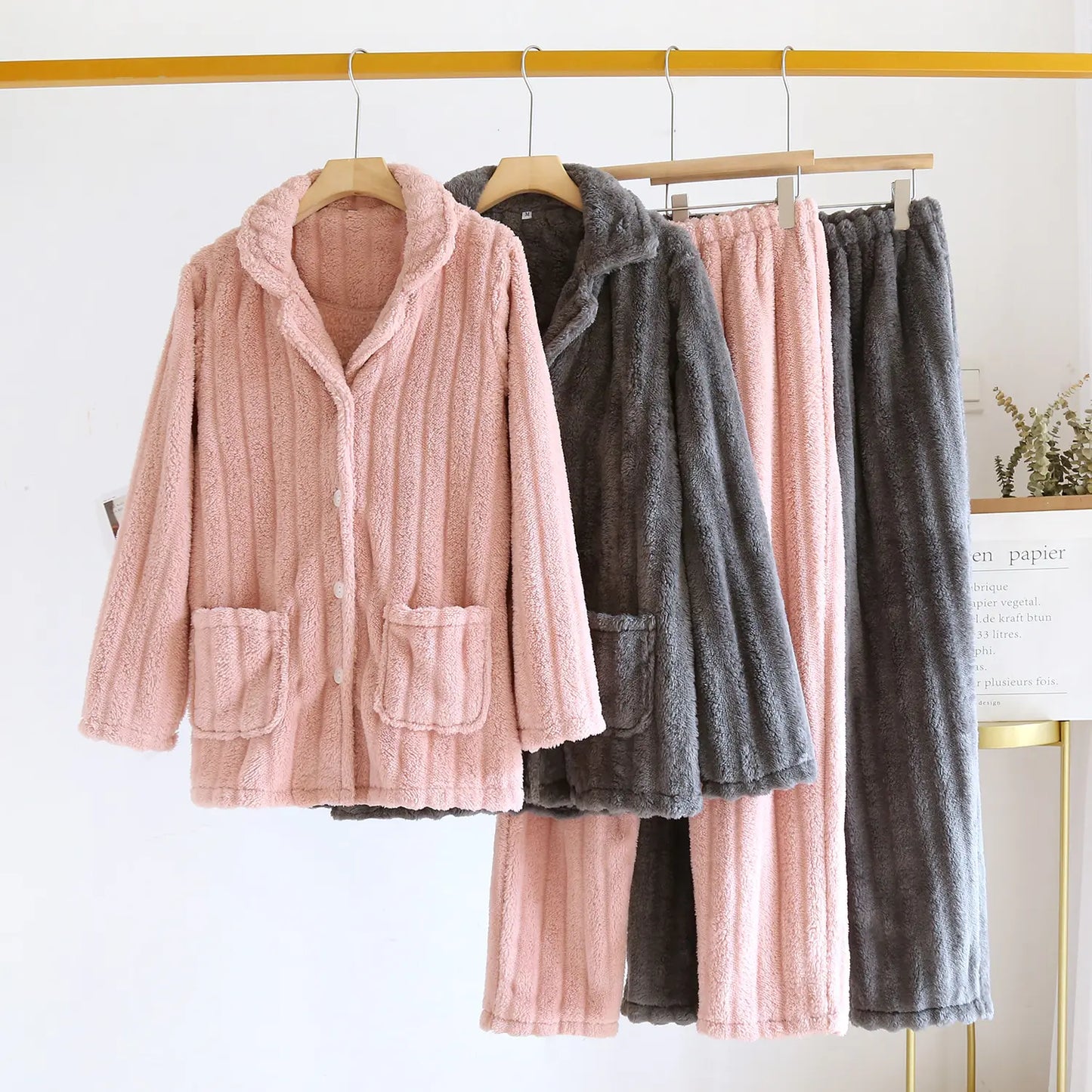 Couples Winter Pajama Set