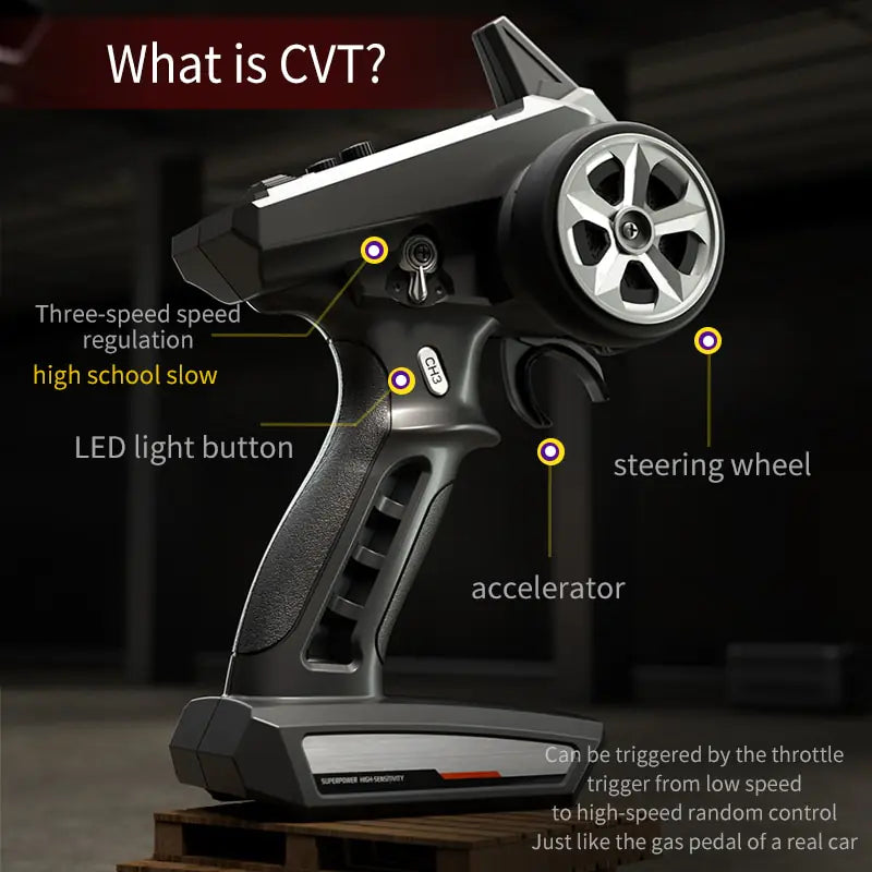 High Speed 4WD RC Car