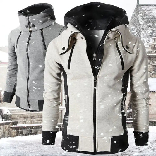 Men's Double Zipper Jacket