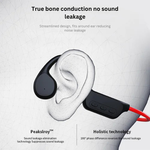 Waterproof Bone Conduction Bluetooth Headphones