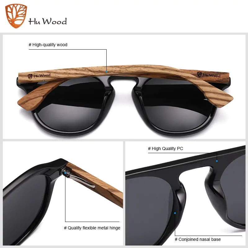 Hu Wood Classic Sunglasses