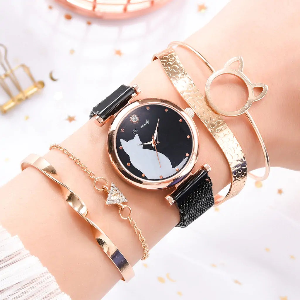 Women's Fashion Watch Set