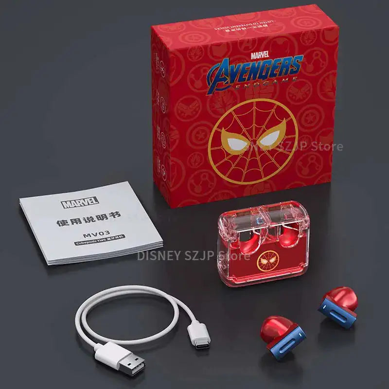 Marvel Noise Reducing Waterproof Bluetooth Earbuds