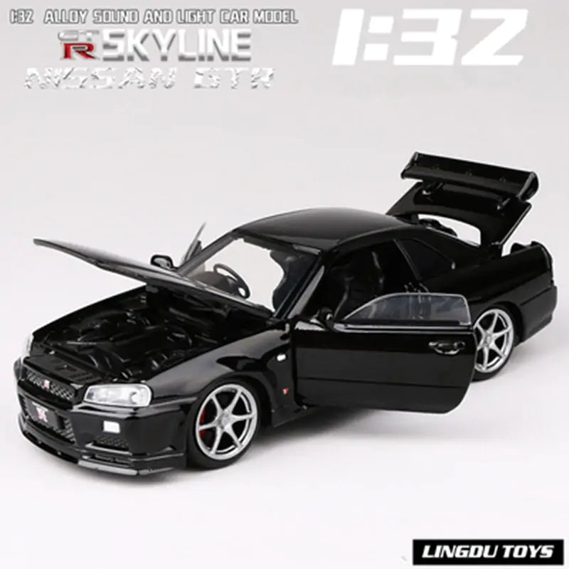 Nissan Skyline Ares GTR R34 Alloy Model Car