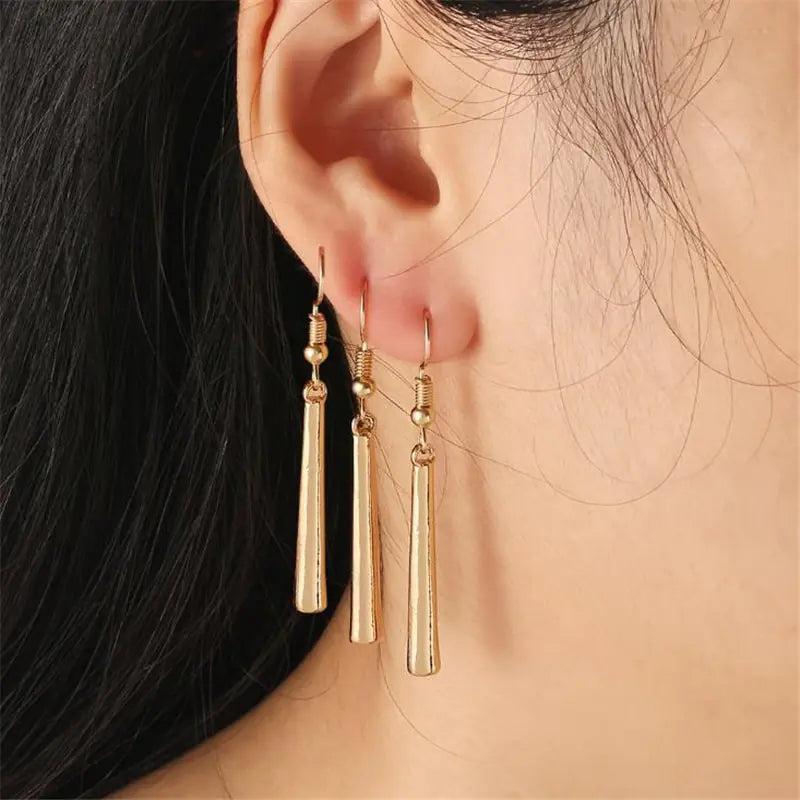 Hoop Stud Earrings