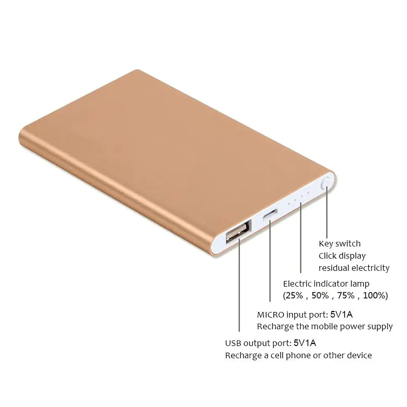 Mini Ultra-thin Power Bank