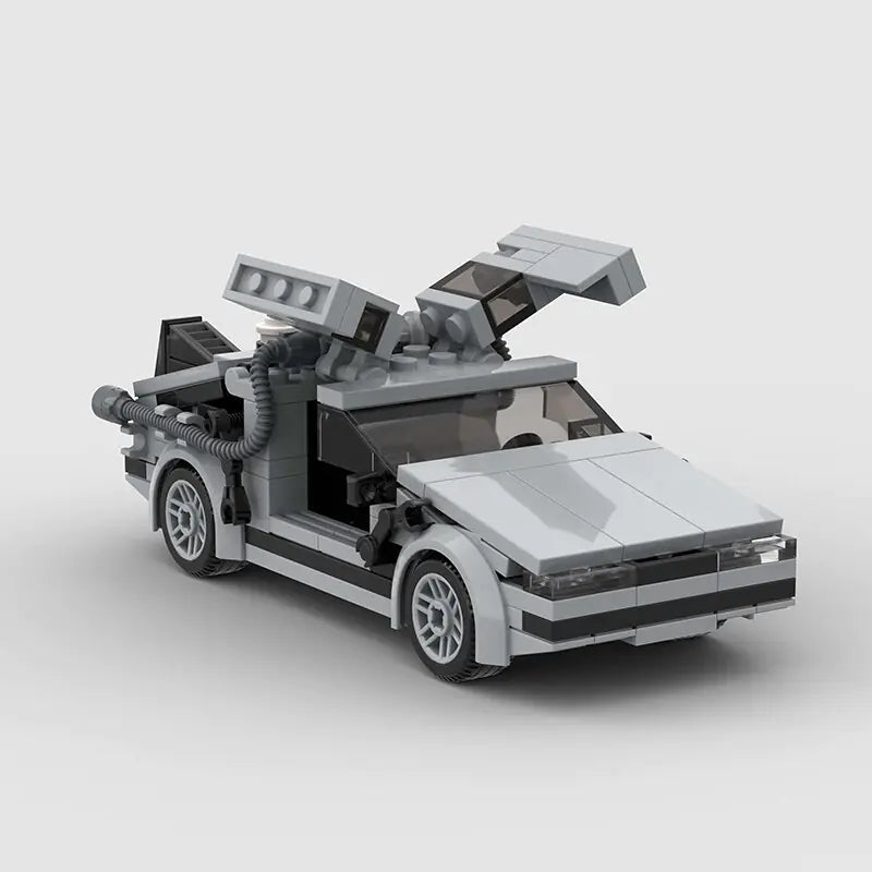"Back to the Future" Car Building Blocks
