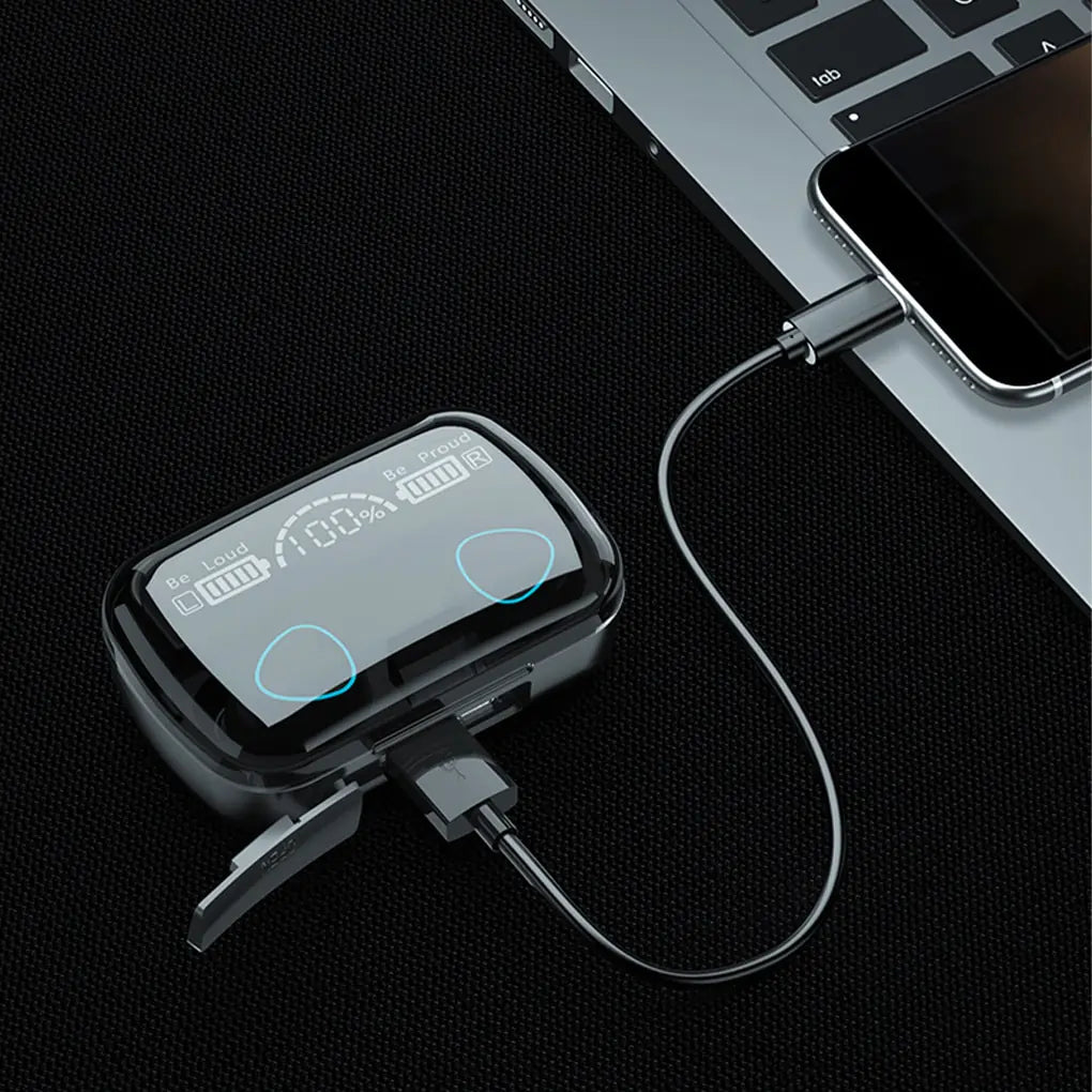 Waterproof Earbuds with Built-In Miicrophone