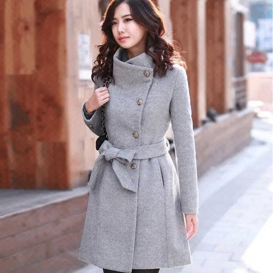 Women's Long Cashmere Coat