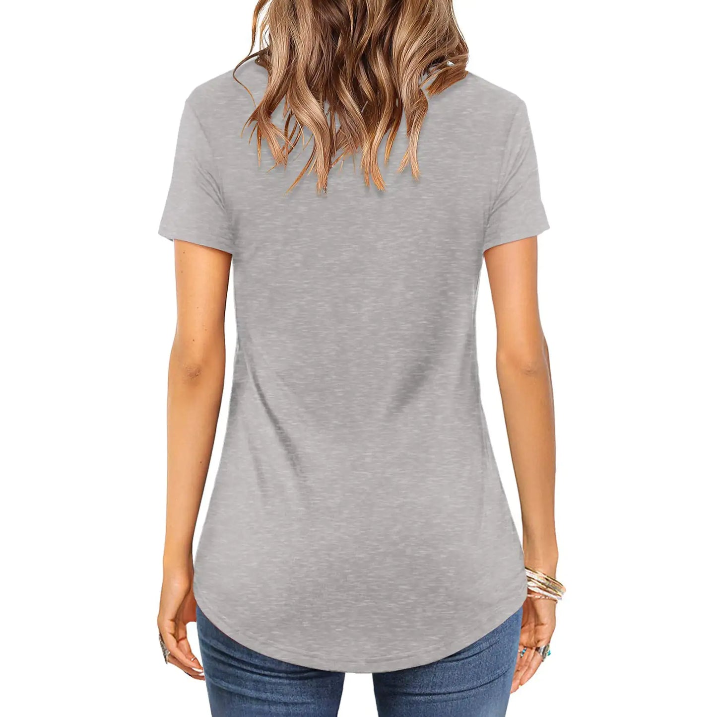 Front Cross Short Sleeve Top