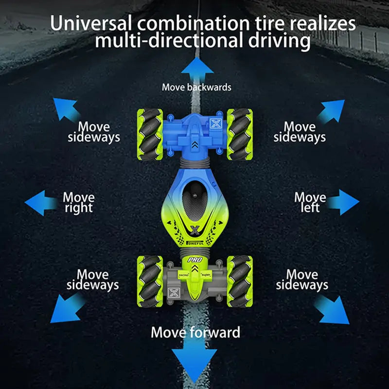 4WD 360 Degree Rotating RC Car