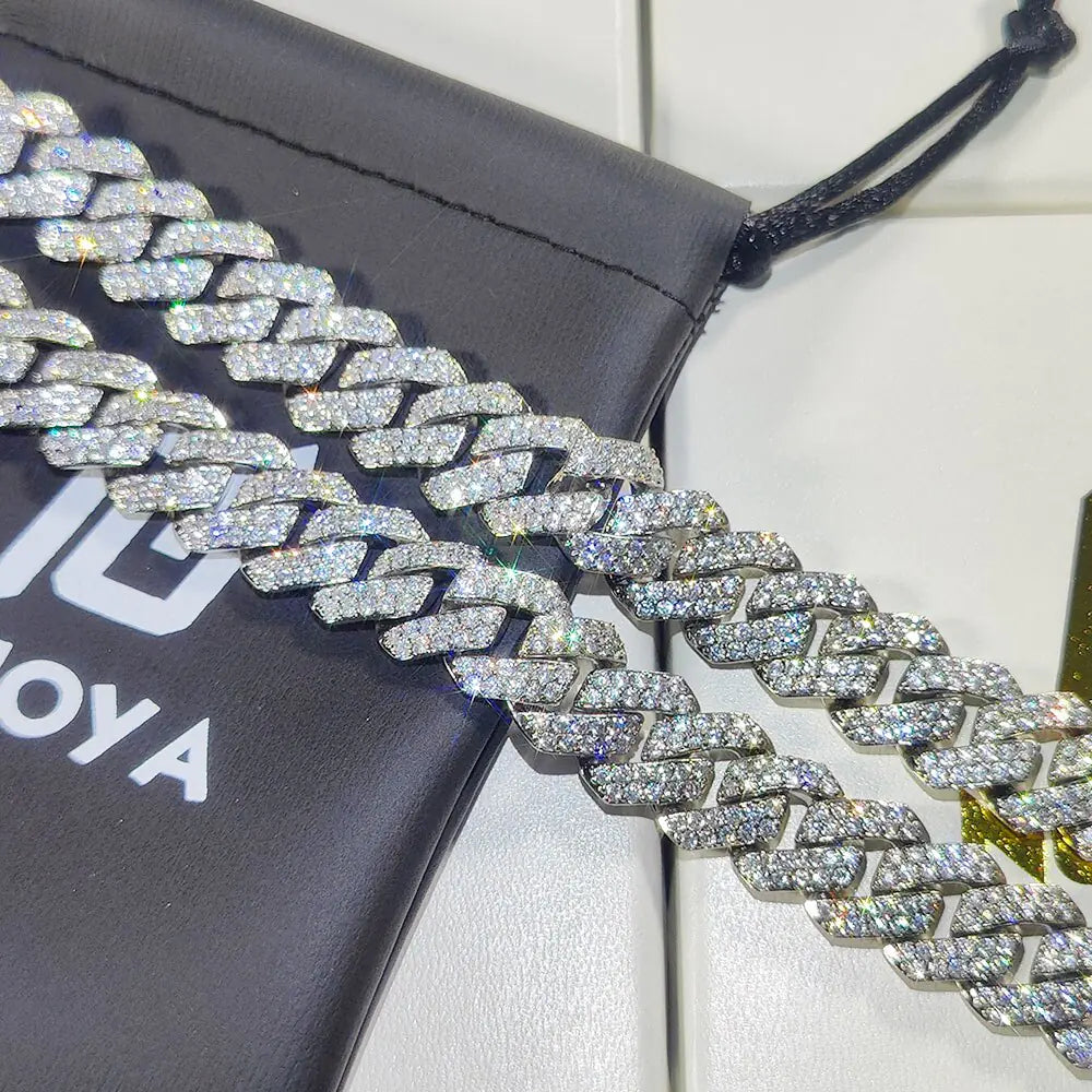 Gold Plated Iced Out Cuban Chain Necklace