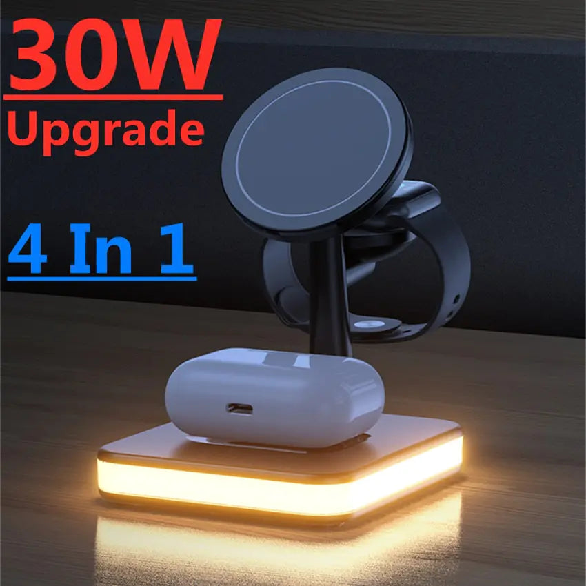 3 In 1 Magnetic Wireless Charging Stand