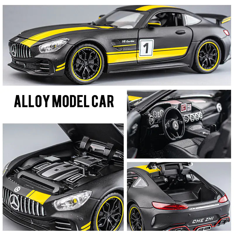 Benzs GT GTR Alloy Model Racecar