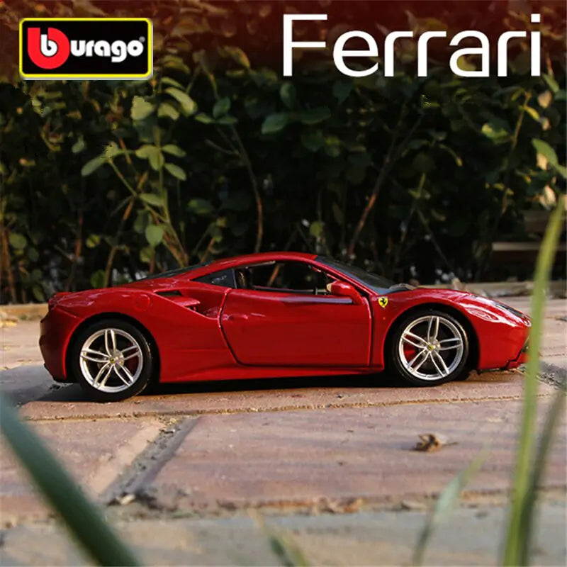 Ferrari 488 GTB Alloy Model Sports Car