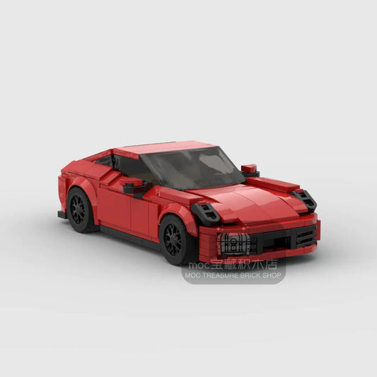 Porsche Carrera Racecar Building Blocks