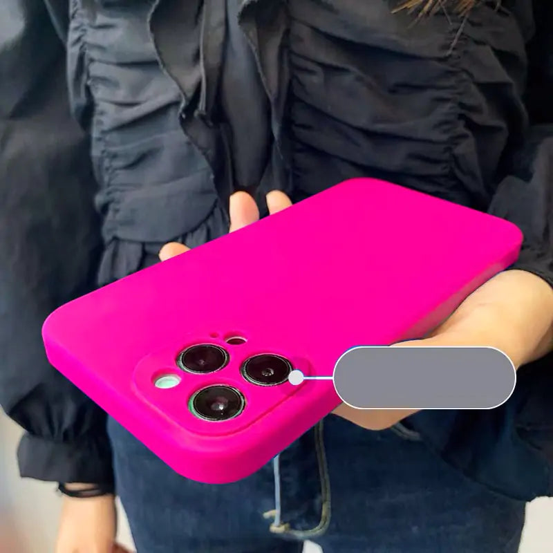 Liquid Silicone Phone Case for iPhones