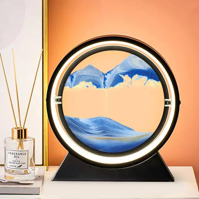 Moving Sand Landscape Picture Frame