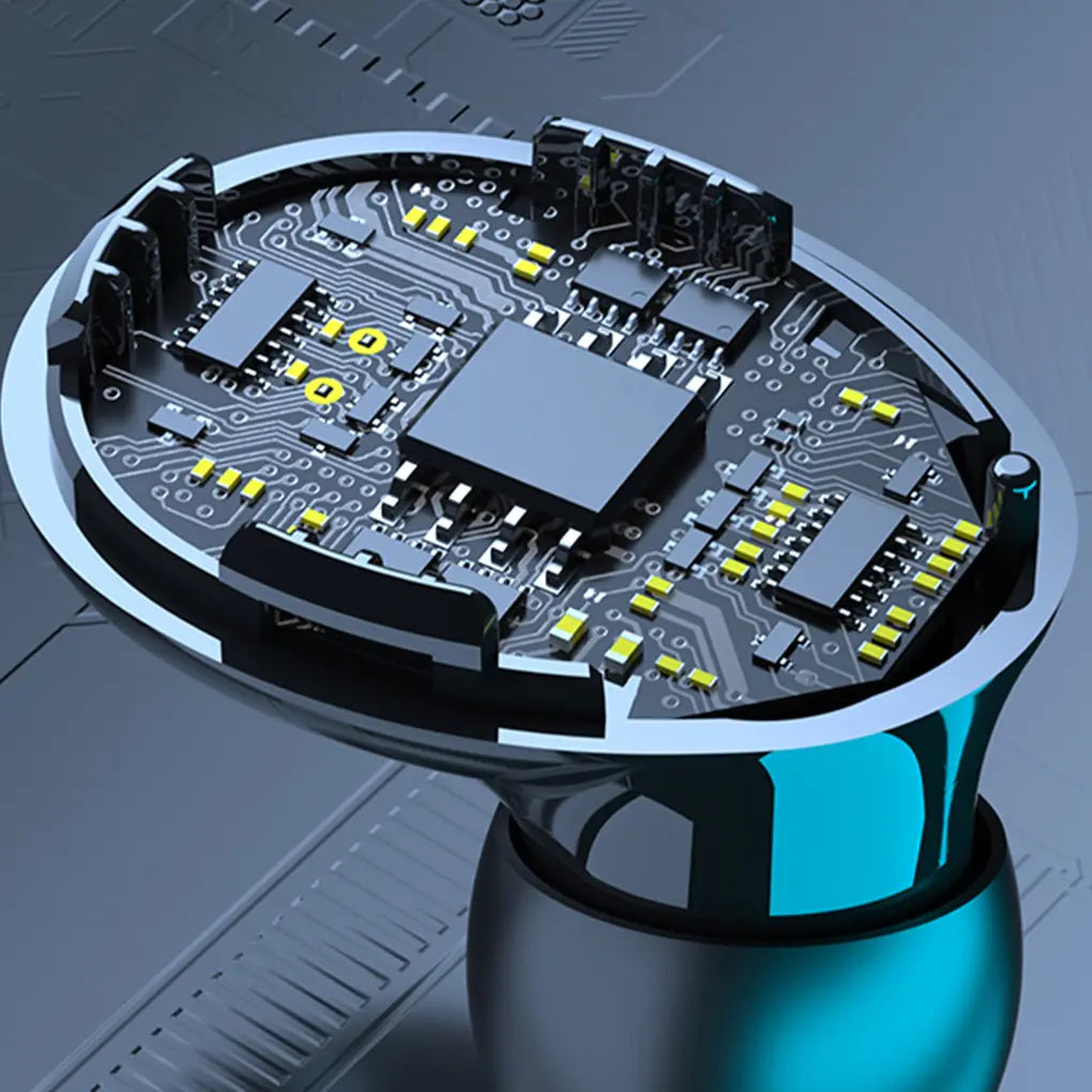 Waterproof Earbuds with Built-In Miicrophone