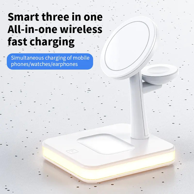 3 In 1 Magnetic Wireless Charging Stand