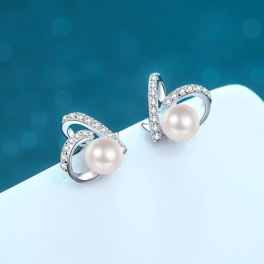 Freshwater Pearl Stud Earrings