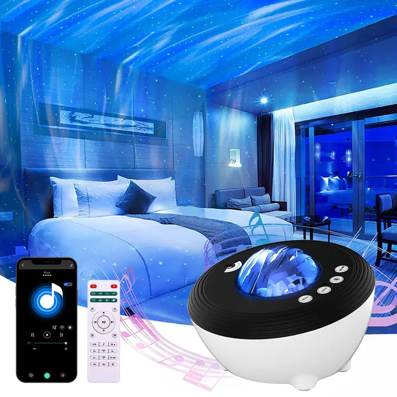 Aurora Galaxy Projector with Bluetooth