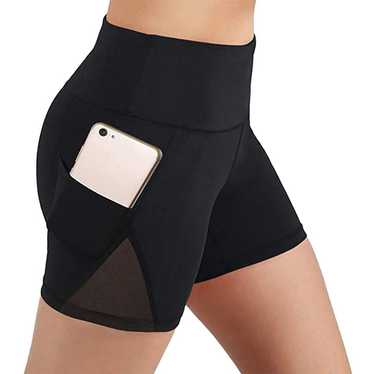 Yoga Quick Dry Shorts with Pockets