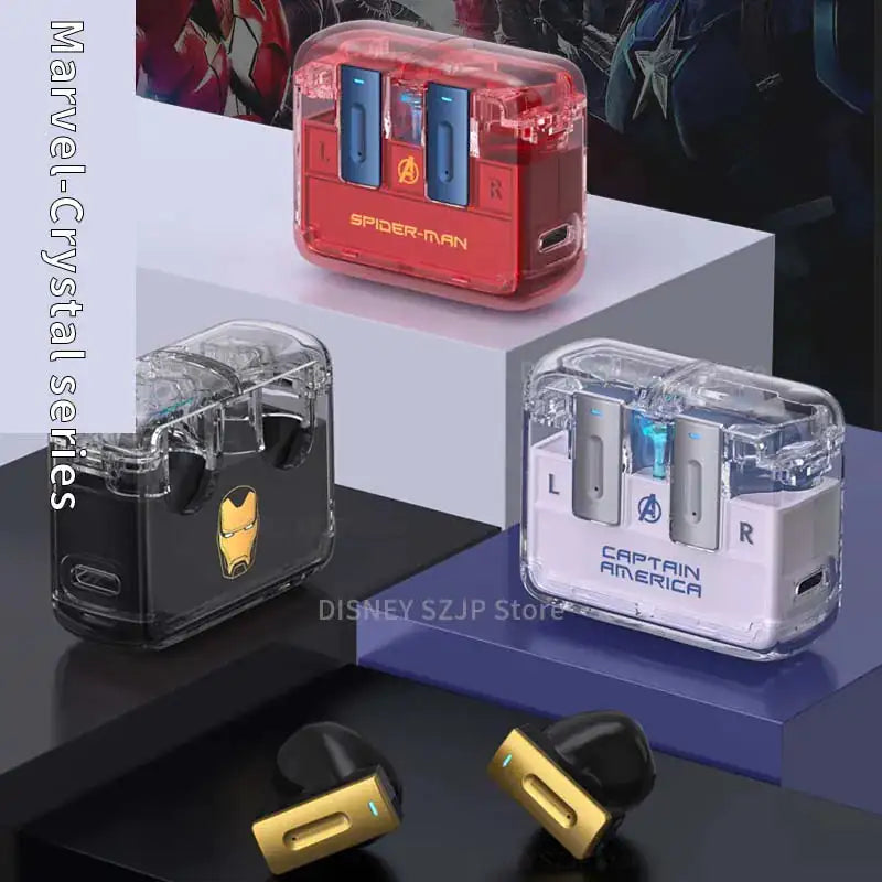 Marvel Noise Reducing Waterproof Bluetooth Earbuds