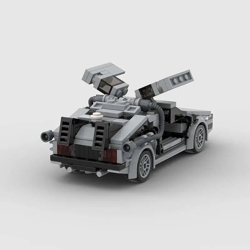 "Back to the Future" Car Building Blocks