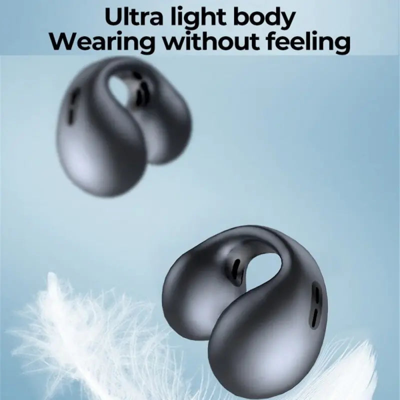 Bluetooth Earbud Earrings with Built-In Microphone