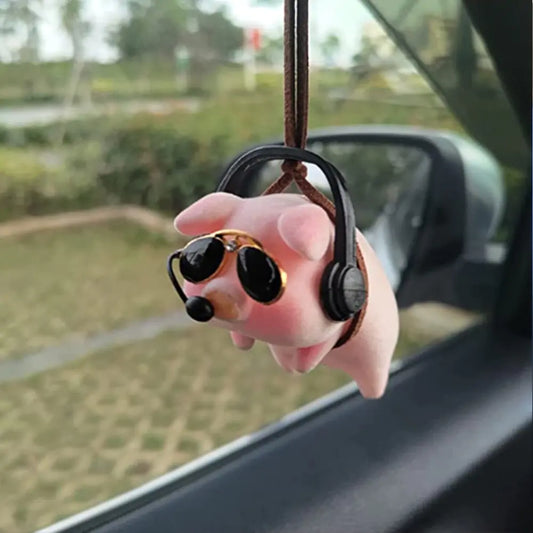 Pig Swing Car Ornament