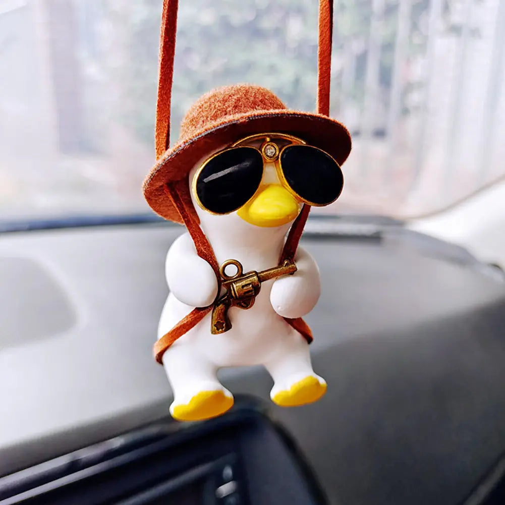 Hanging Duck Car Ornament