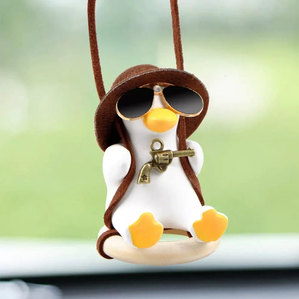 Hanging Duck Car Ornament