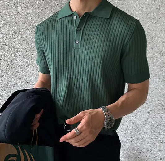 Lined Polo T-Shirt