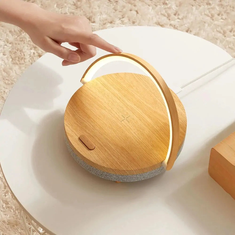 Music Desk Lamp Wireless Charger
