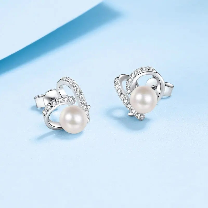 Freshwater Pearl Stud Earrings